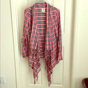 Billabong flannel blanket/scarf/sweater